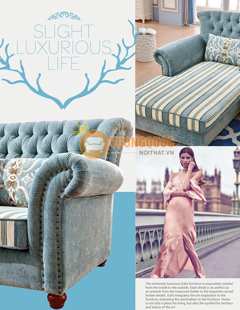 Bộ sofa cao cấp Hàn Quốc nhập khẩu JHQ L1105 